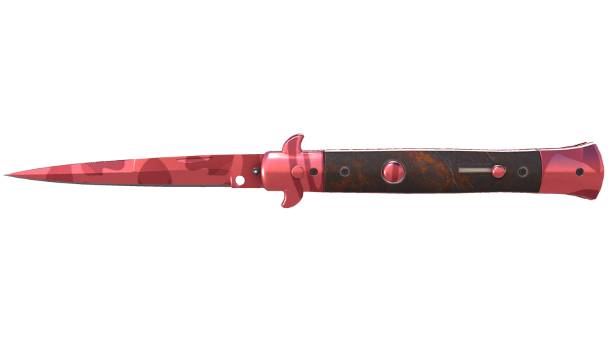 ★ Stiletto Knife | Slaughter (Minimal Wear)