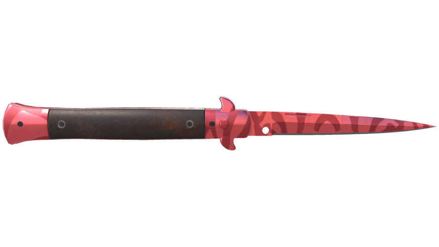 ★ Stiletto Knife | Slaughter (Minimal Wear)