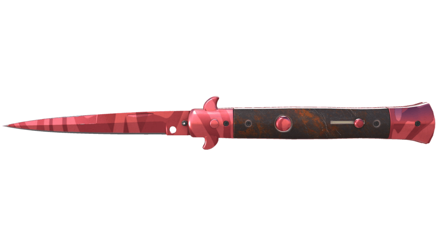 ★ Stiletto Knife | Slaughter (Minimal Wear)