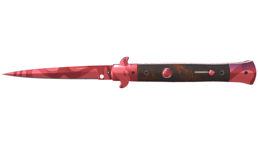 ★ Stiletto Knife | Slaughter (Minimal Wear)
