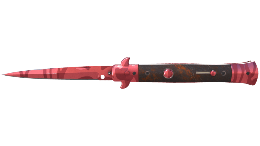 ★ Stiletto Knife | Slaughter (Minimal Wear)