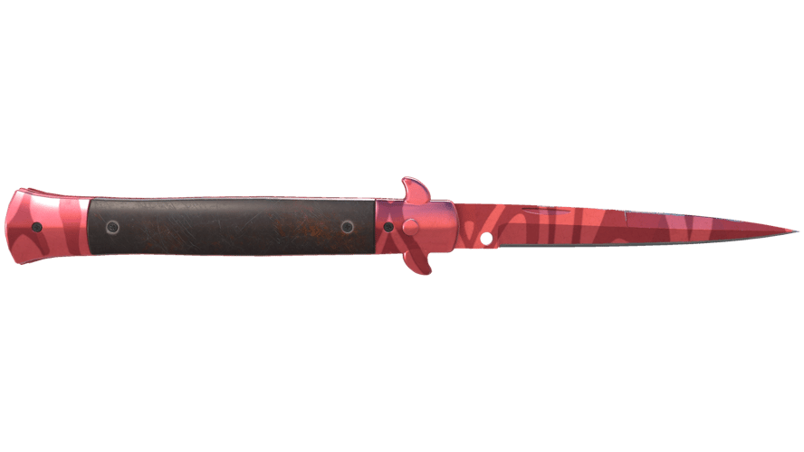 ★ Stiletto Knife | Slaughter (Minimal Wear)