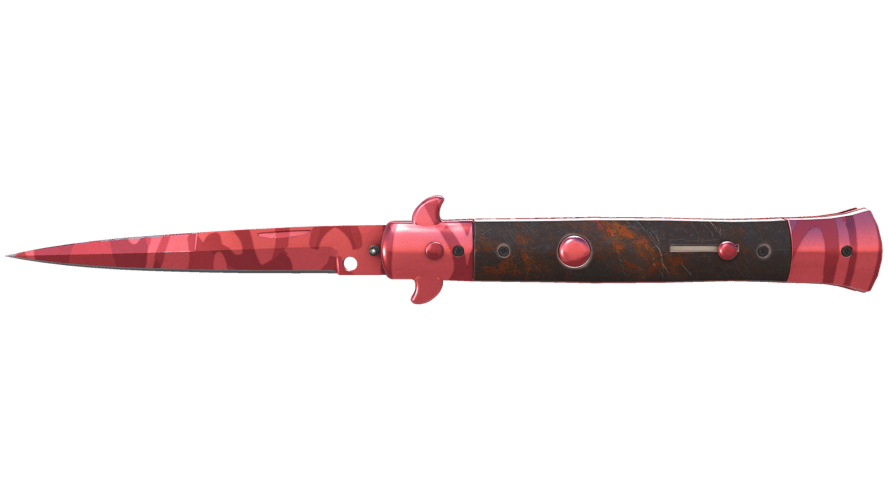 ★ Stiletto Knife | Slaughter (Minimal Wear)