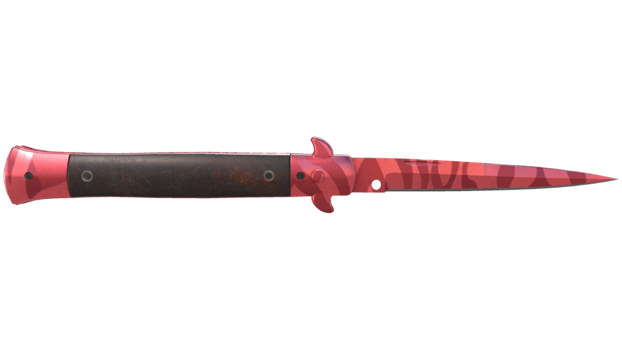★ Stiletto Knife | Slaughter (Minimal Wear)