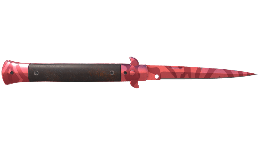 ★ Stiletto Knife | Slaughter (Minimal Wear)