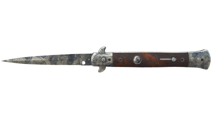 ★ Stiletto Knife | Stained (Battle-Scarred)