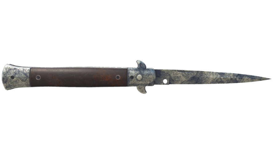 ★ Stiletto Knife | Stained (Battle-Scarred)