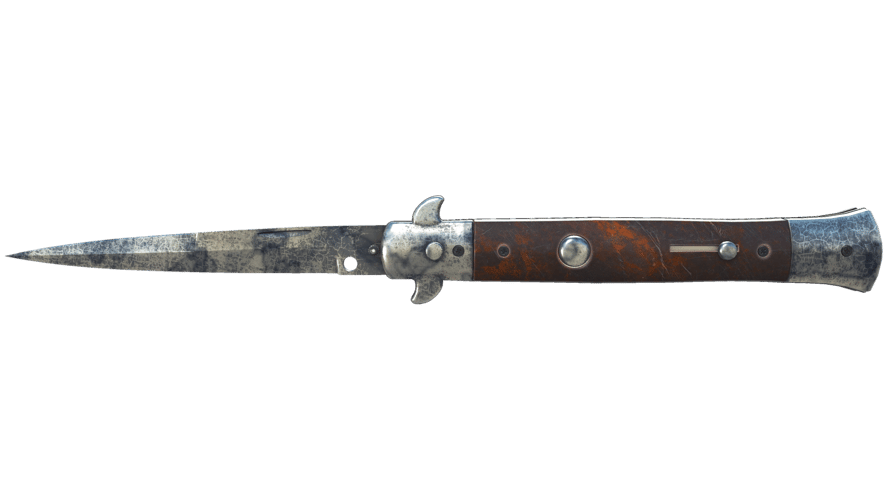 ★ Stiletto Knife | Stained (Battle-Scarred)