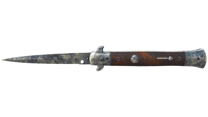 ★ Stiletto Knife | Stained (Battle-Scarred)