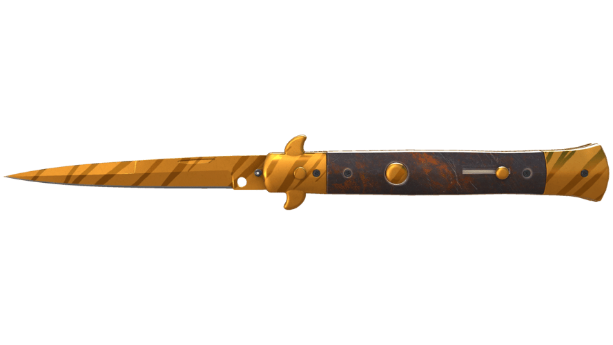 ★ Stiletto Knife | Tiger Tooth (Factory New)