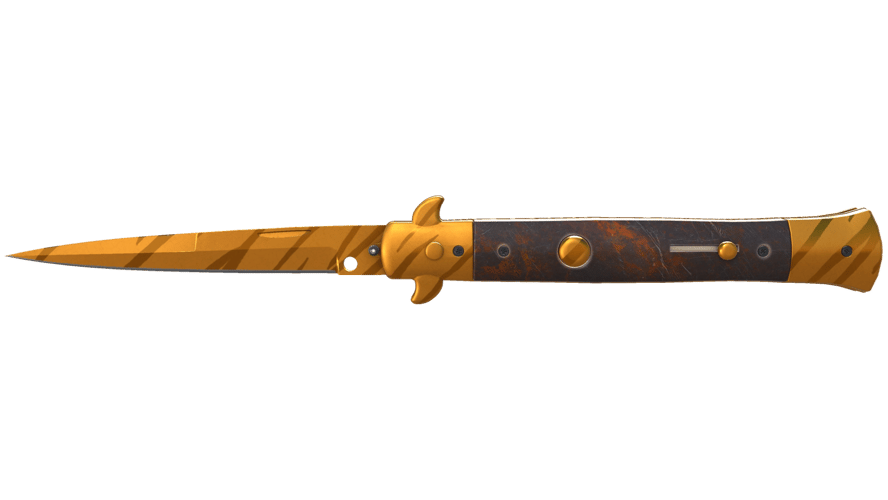 ★ Stiletto Knife | Tiger Tooth (Factory New)