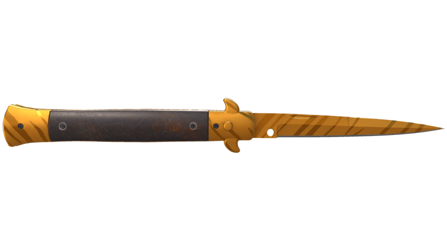 ★ Stiletto Knife | Tiger Tooth (Factory New)