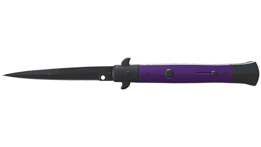 ★ Stiletto Knife | Ultraviolet (Minimal Wear)
