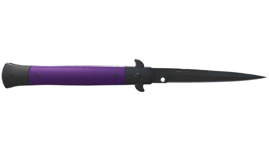 ★ Stiletto Knife | Ultraviolet (Minimal Wear)