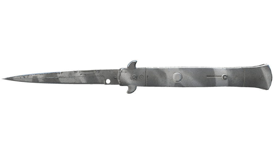 ★ Stiletto Knife | Urban Masked (Well-Worn)