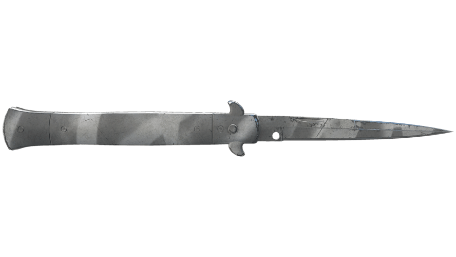 ★ Stiletto Knife | Urban Masked (Well-Worn)