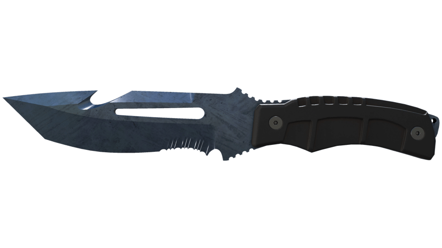 ★ Survival Knife | Blue Steel (Minimal Wear)