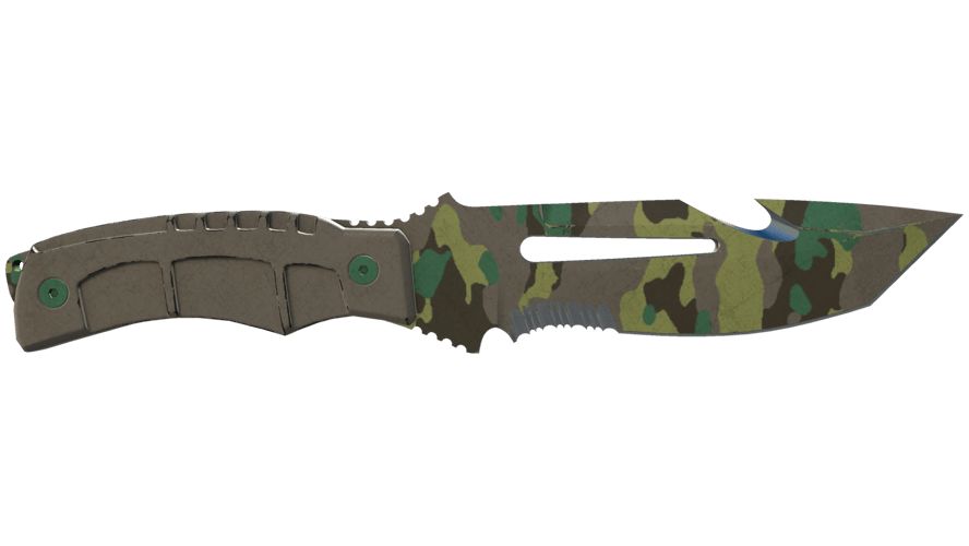 ★ Survival Knife | Boreal Forest (Well-Worn)