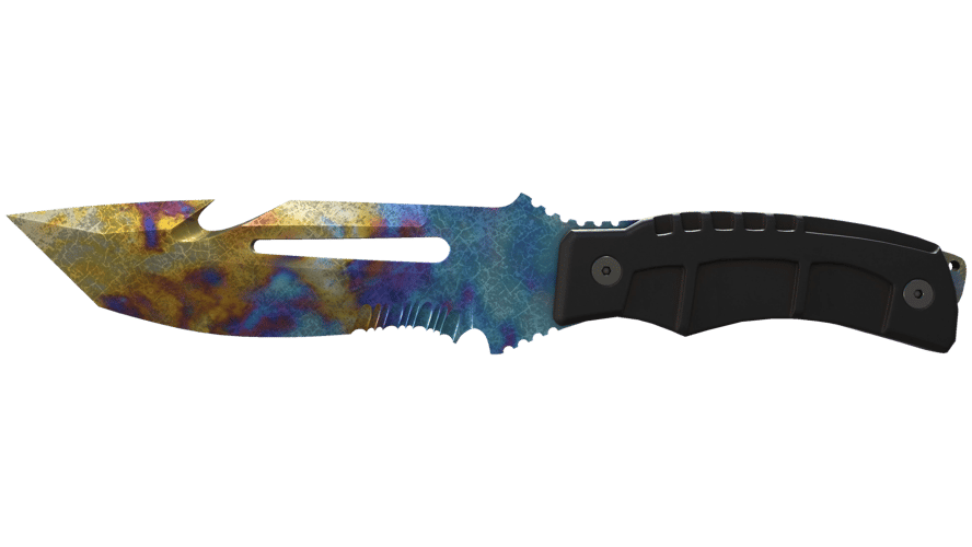 ★ Survival Knife | Case Hardened (Well-Worn)