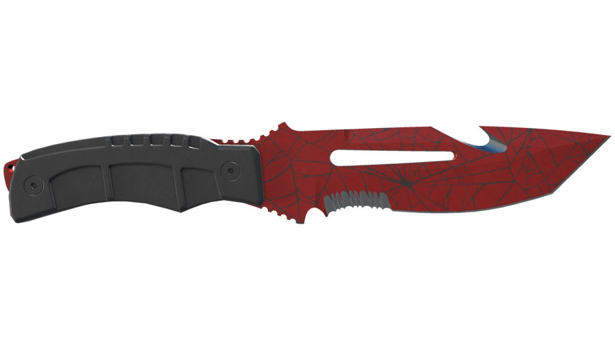 ★ Survival Knife | Crimson Web (Minimal Wear)