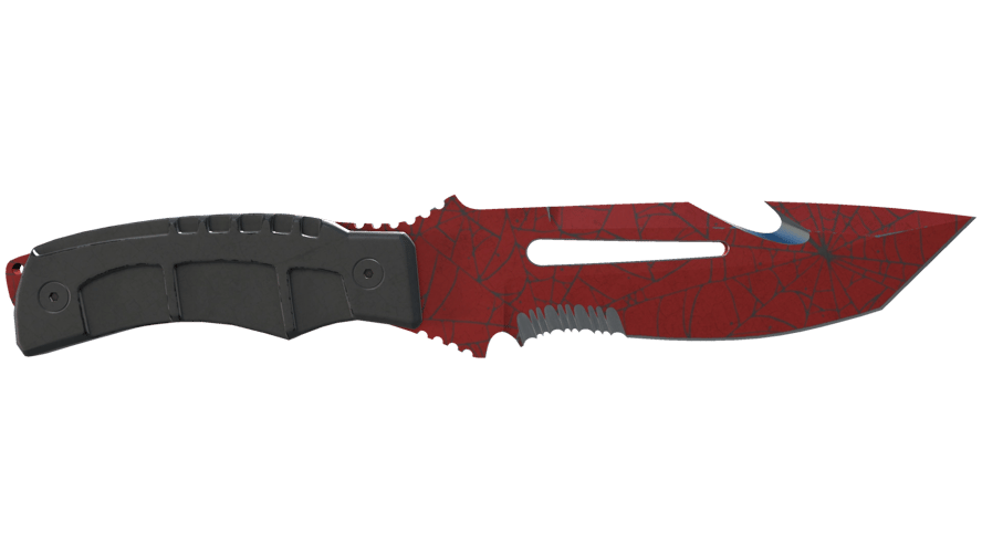 ★ Survival Knife | Crimson Web (Well-Worn)