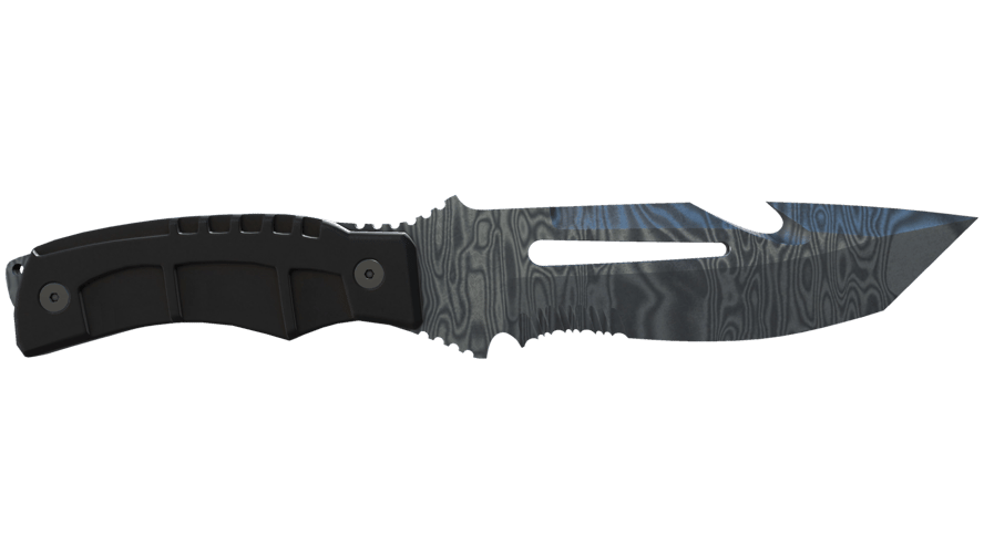 ★ Survival Knife | Damascus Steel (Well-Worn)