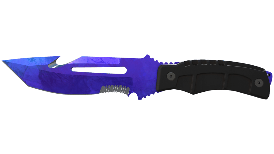 ★ Survival Knife | Doppler Sapphire (Minimal Wear)
