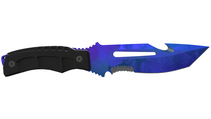 ★ Survival Knife | Doppler Sapphire (Minimal Wear)