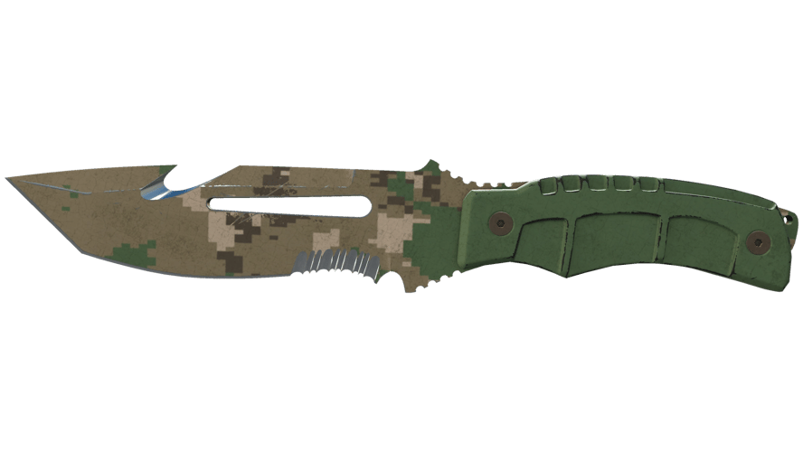 ★ Survival Knife | Forest DDPAT (Battle-Scarred)