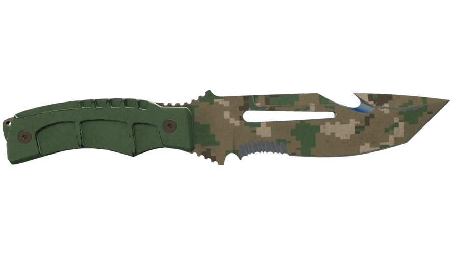 ★ Survival Knife | Forest DDPAT (Battle-Scarred)