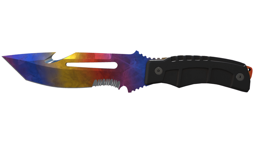 ★ Survival Knife | Marble Fade (Minimal Wear)
