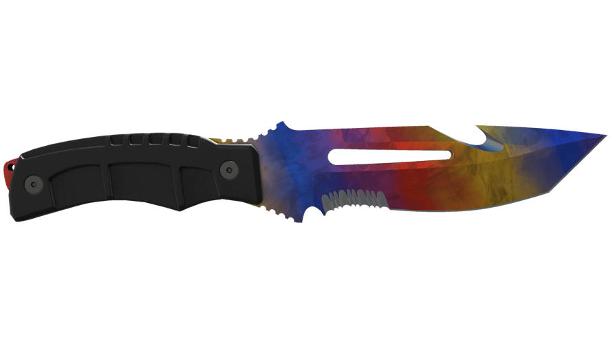 ★ Survival Knife | Marble Fade (Minimal Wear)