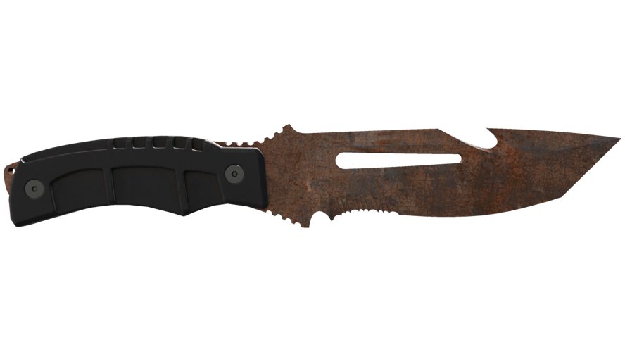 ★ Survival Knife | Rust Coat (Battle-Scarred)