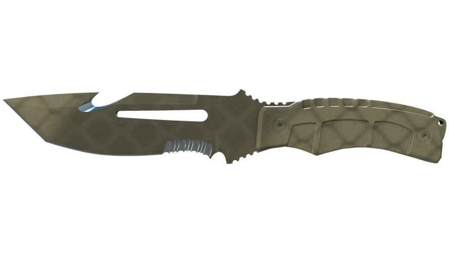 ★ Survival Knife | Safari Mesh (Minimal Wear)