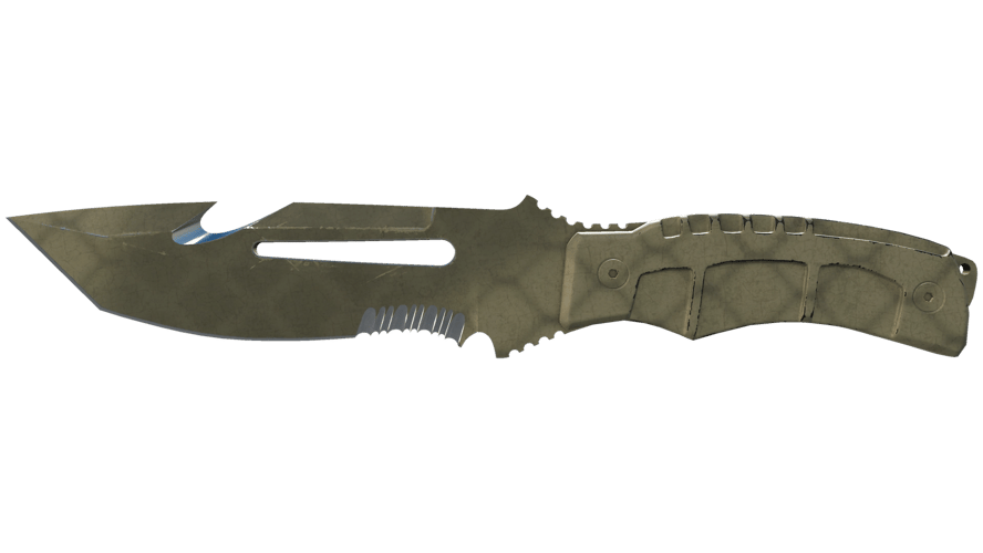 ★ Survival Knife | Safari Mesh (Well-Worn)