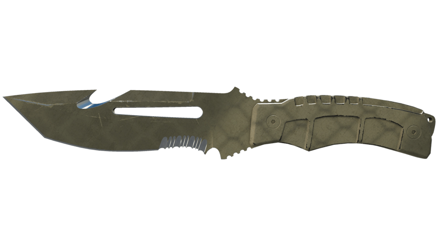 ★ Survival Knife | Safari Mesh (Well-Worn)