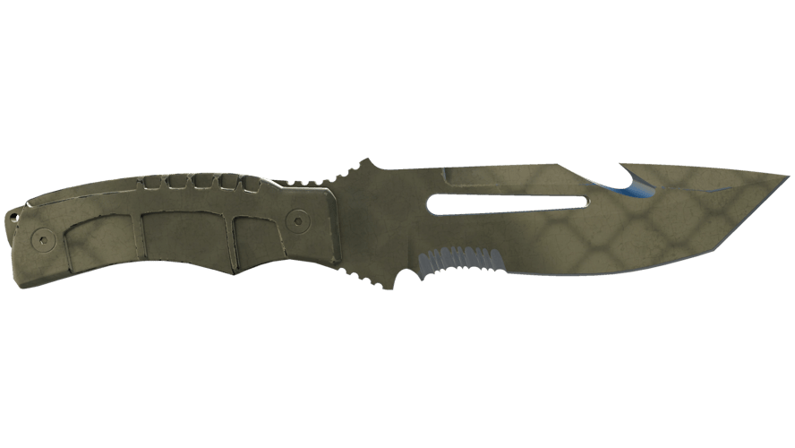 ★ Survival Knife | Safari Mesh (Well-Worn)