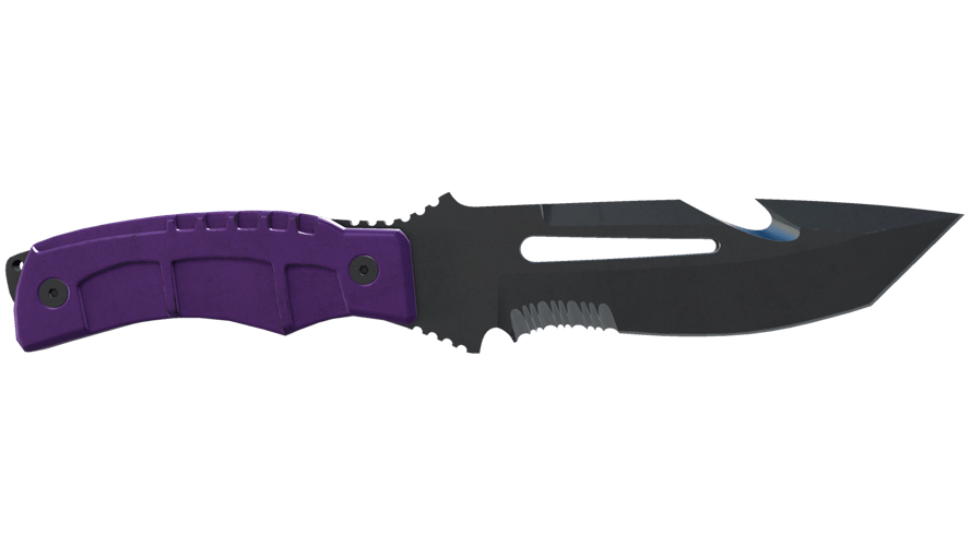 ★ Survival Knife | Ultraviolet (Field-Tested)