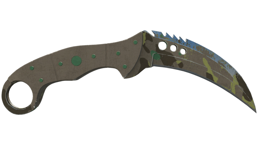 ★ Talon Knife | Boreal Forest (Well-Worn)