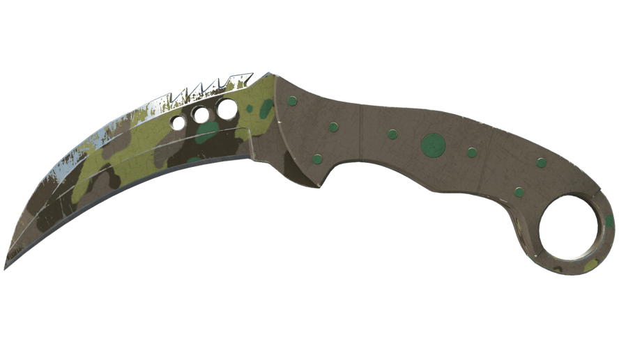 ★ Talon Knife | Boreal Forest (Well-Worn)
