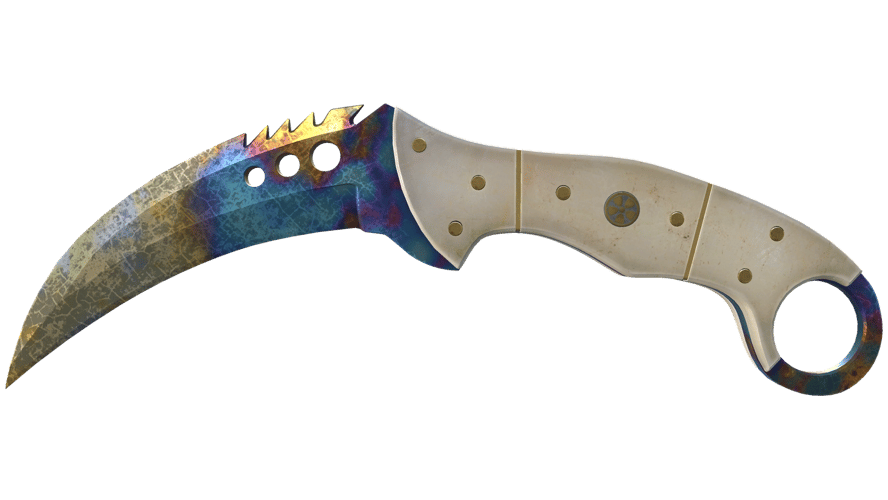 ★ Talon Knife | Case Hardened (Battle-Scarred)