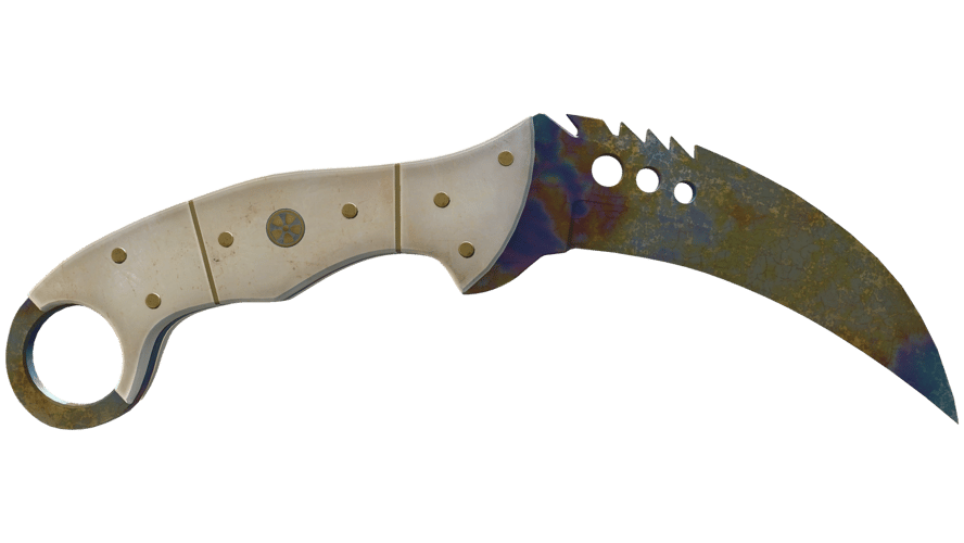 ★ Talon Knife | Case Hardened (Battle-Scarred)