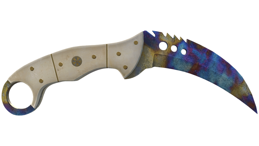★ Talon Knife | Case Hardened (Well-Worn)