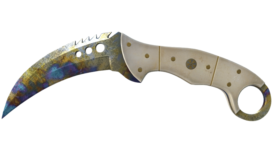 ★ Talon Knife | Case Hardened (Well-Worn)