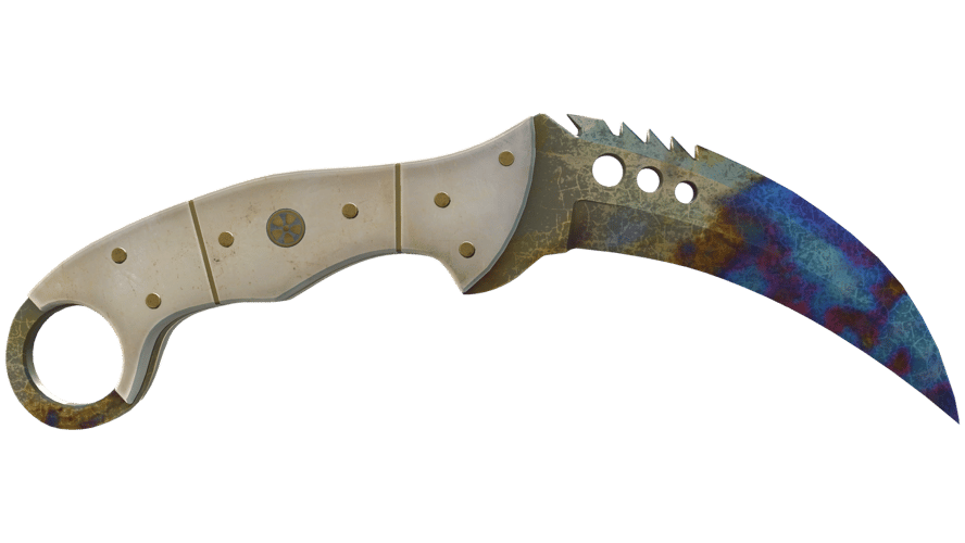 ★ Talon Knife | Case Hardened (Well-Worn)