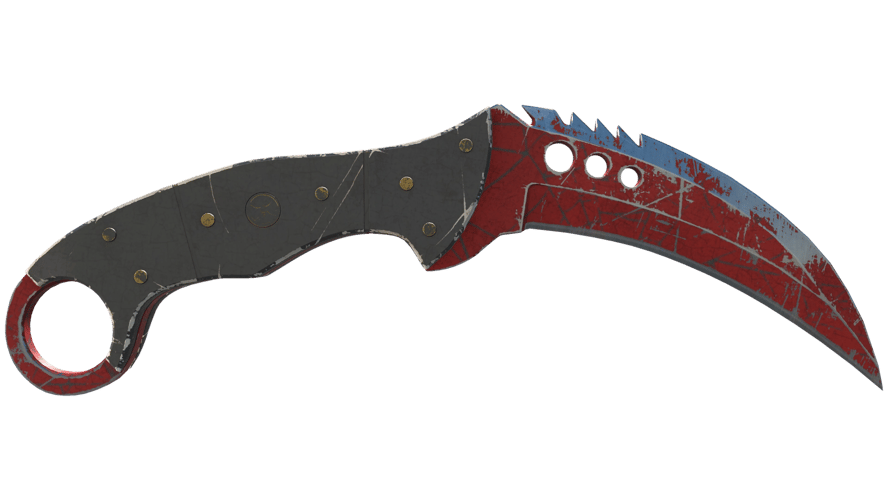 ★ Talon Knife | Crimson Web (Battle-Scarred)
