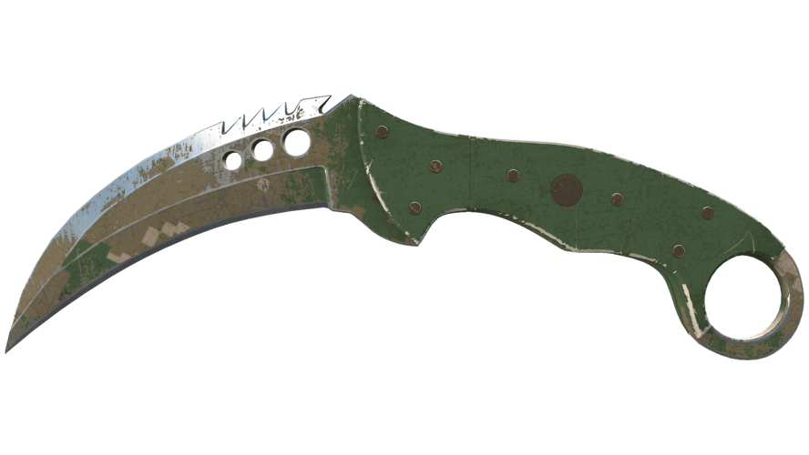 ★ Talon Knife | Forest DDPAT (Battle-Scarred)