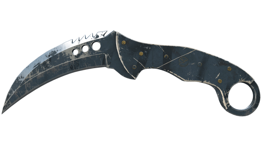 ★ Talon Knife | Night Stripe (Battle-Scarred)