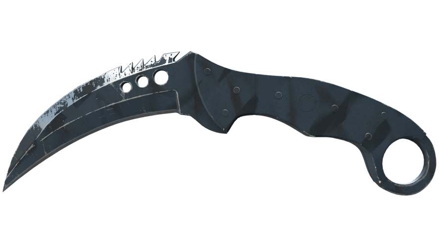★ Talon Knife | Night Stripe (Well-Worn)