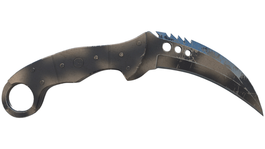 ★ Talon Knife | Scorched (Well-Worn)